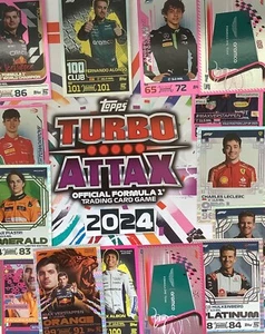 Turbo Attax 2024 Edición Limitada Paralelo Rosa 100 Club Leyenda Tarjetas F1 Individuales Reino Unido - Imagen 1 de 65