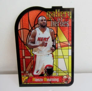 1999-00 Topps Gallery Gallery of Heroes Alonzo Mourning #GH9 HOF - Picture 1 of 3