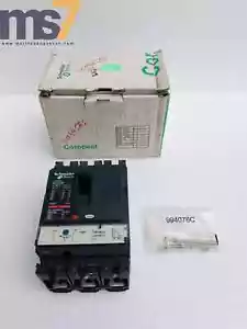 SCHNEIDER ELECTRIC COMPACT NSX 160F CIRCUIT BREAKER 160 AMPS 3 POLE -NEW - Picture 1 of 13