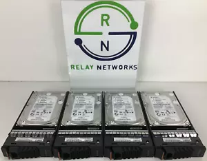 LOT OF 4 IBM 00RY107, ST6000NM0014 6TB 7.2k 3.5" SAS HDD with Caddy - Picture 1 of 5