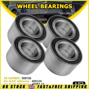Trailer Caravan Sealed Bearing for Alko 605124 Knott 45887.10 - 64x37x34mm 4PCS - Picture 1 of 12