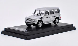 1/64 Mercedes Benz G Class AMG G63 SUV Silver Diecast Car Model Collection Toy - Picture 1 of 6