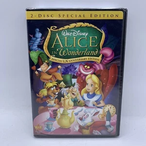 Alice in Wonderland (DVD, 2-Disc Set, Un-Anniversary Special Edition) SEALED NEW - Picture 1 of 3