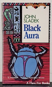 Black Aura By John Sladek - 1st Pb Edn - Picture 1 of 3