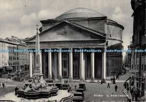 D075281 Roma. The Pantheon. Stab. Grafico Cesare Capello - Picture 1 of 4