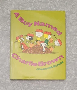Vintage 1969 A Boy Named Charlie Brown by Charles M Schulz ~ 1st Edition - Imagen 1 de 13