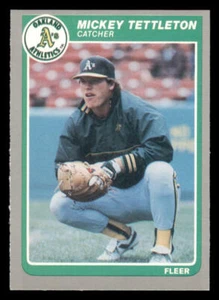 1985 Fleer Update #119 Mickey Tettleton XRC (ref Y02503) - Picture 1 of 2
