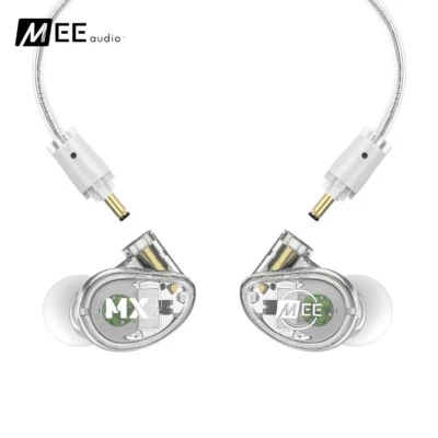 Mee Audio MX Pro Series MX2 Modular In-Ear Monitors - Clear with Case - Image 1 of 3