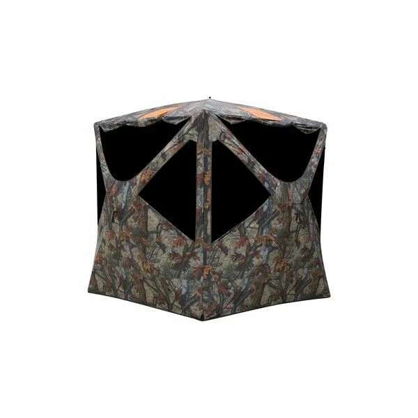 Barronett Blinds 3-Person Pop Up Ground Blind - Camo (TA350BT)