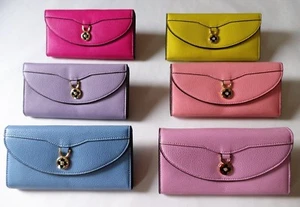 Fashion Ladies Women Leather Wallet Clutch Long Card Holder Coin Purse Handbag . - Picture 1 of 20