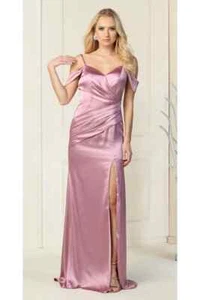 Womens Dresses For Formal Evening Long Off The Shoulder Fit & Flare Plus Size - Picture 1 of 15