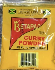 Authentic Jamaican Betapac Curry Powder 3.88oz - Picture 1 of 1