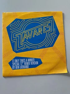 Tavares It Only Takes a Minute Special 12" Remix Version Vinyl Single Good Cond. - Picture 1 of 4