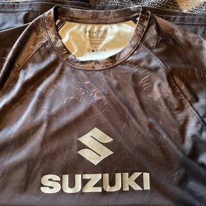 Huk Performance Fishing/Susuki Shirt Men’s XL Long Sleeve Black/Grey - Picture 1 of 7