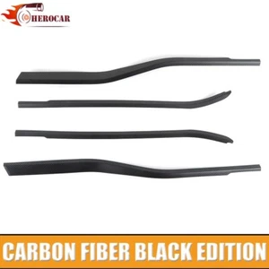 Car Window Bottom Sill Strip Molding Trim Decor For Ford F150 2021+ Carbon Fiber - Bild 1 von 9