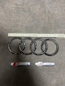 Audi Ringe &sline Embleme Original Audi - Bild 1 von 3