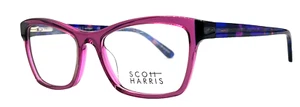 SCOTT HARRIS - SH-654 C3 52/16/135 - FUCSIA / COBALTO - GAFAS NUEVAS Auténticas - Imagen 1 de 2