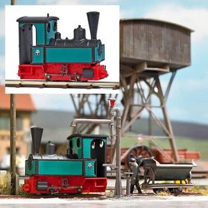Busch Feldbahn H0f 12141 locomotora de vapor Decauville NUEVO y embalaje original - Imagen 1 de 1