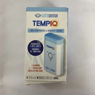 Sensor de temperatura y humedad WiFi TEMPIQ - Integración de aplicaciones, alertas en tiempo real Foto 1 de 3