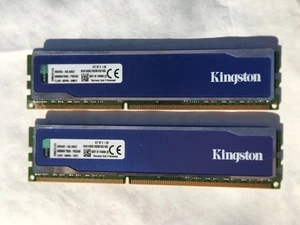 KINGSTON HYPER X 16GB (2X8GB) DDR3-1600MHz PC3-12800 1.5V KHX1600C10D3B1K2/16G - Picture 1 of 2