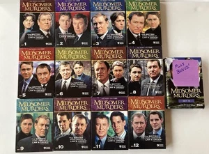MIDSOMER MURDERS Complete Series Season 1-12 DVD Set + Bonus British Law Order - Foto 1 di 5