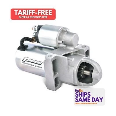 Proform 66268, One Natural High Torque Mini Starter - Sbc Staggard Pattern Perfo - Image 1 of 4