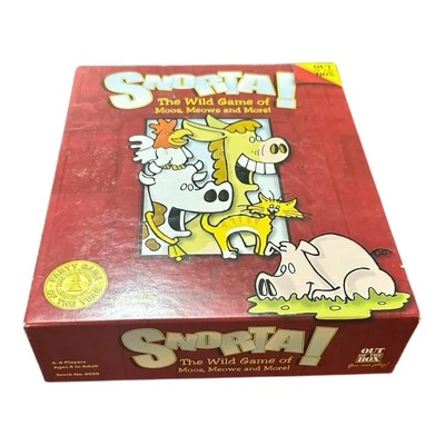 SNORTA! Barnyard Animals Wild Game Out of the Box 100% Complete Party Game 2006 - Image 1 of 4