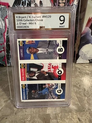 Kobe Bryant/Kevin Garnett #M129 DCI 9 (1996 Collector's Choice) - Mini - Image 1 of 2