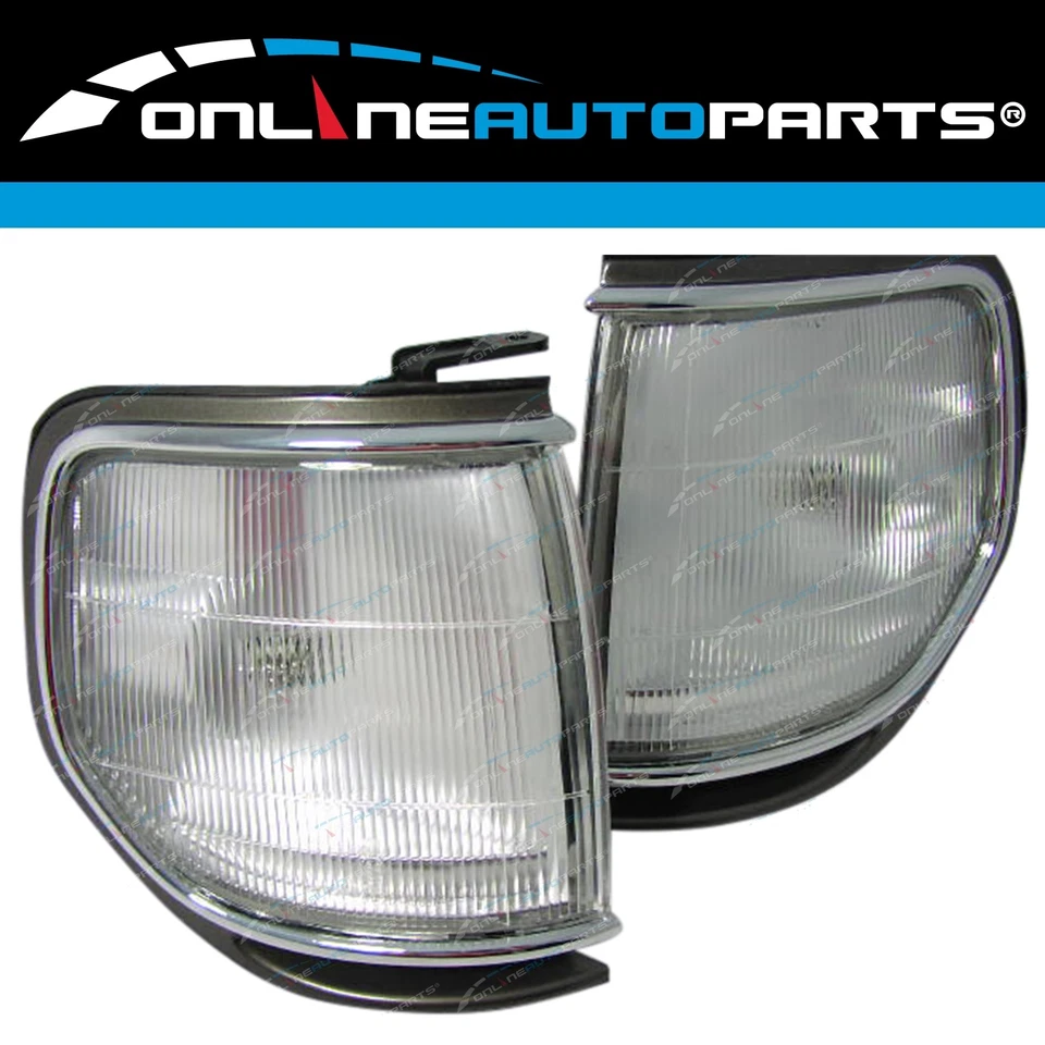 LH+RH Corner Park Lights Pair for Toyota Landcruiser 80 Series 1990-1997 L+R Set - Image 1 of 4