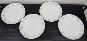 Vintage Franciscan Merry-Go-Round Whitestone Ware Dinner Plates 10-1/4" set of 4 - Picture 1 of 9