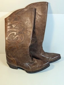 ARIAT Lyric Boots Womens 9.5 B Brown Leather X- Toe Western 10014111 - Picture 1 of 4