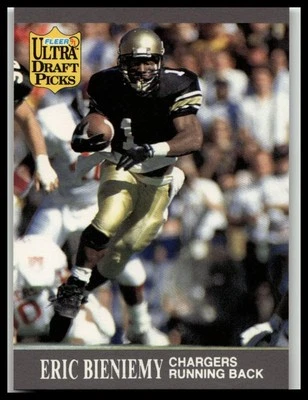 1991 Ultra #280b Eric Bieniemy - Image 1 of 2