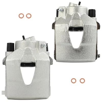 For Volkswagen Beetle 98-10 Audi A1 11-13 2pcs Silver Front Brake Calipers Foto 1 de 4