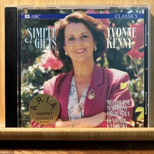 Simple Gifts by Yvonne Kenny & Melbourne Symphony CD 1993 ABC 20 tracks (S3.9) - Picture 1 of 3