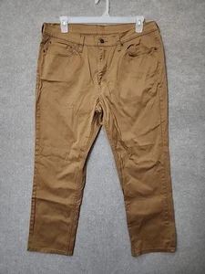 Levis 541 Athletic Fit Pants Mens 36x30 Brown Waterless - Picture 1 of 8