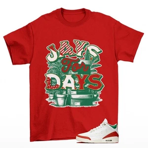 Stacked Sneaker Shirt rot passend zu Jordan 3 Retro El Vuelo IO1752-100 - Bild 1 von 2