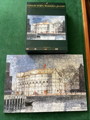 Quebra-cabeça de madeira Wentworth Shakespeare's Globe 250 peças completo - Imagem 1 de 4