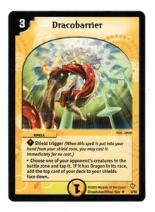 Duel Masters TCG DM08 Dracobarrier 6/55 - Epic Dragons Of Hyperchaos DM-08 2005 - Picture 1 of 2