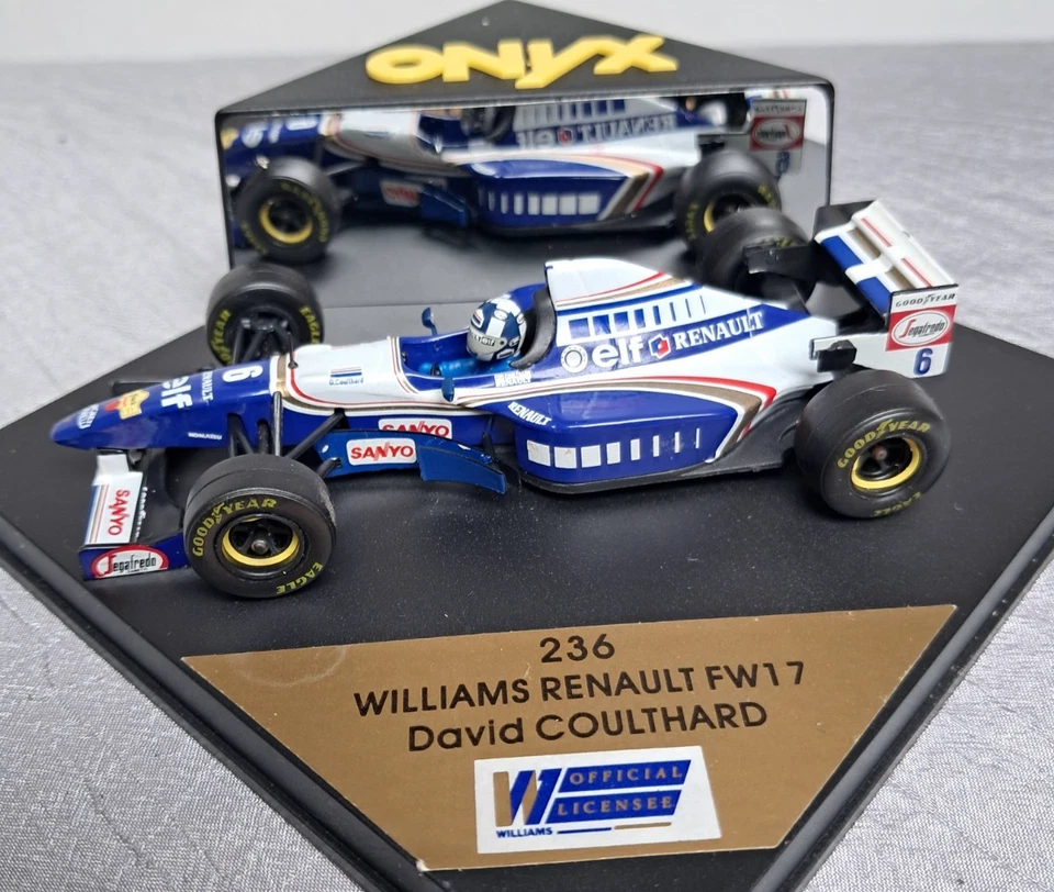 Williams Renault FW17, Coulthard, Formel 1, Onyx - Bild 1 von 1