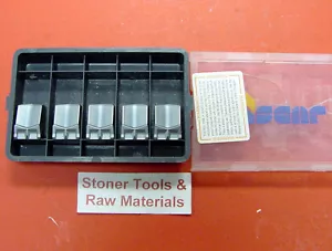 5 Pieces ISCAR GFN 12W Grade IC 20 F-CUT PARTING & GROOVING CARBIDE INSERTS NEW - Picture 1 of 3