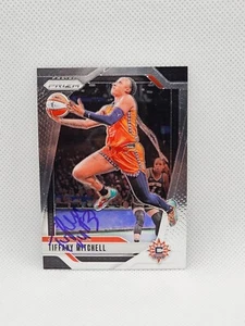 Tarjeta firmada por Tiffany Mitchell 2024 Panini Prizm WNBA Connecticut Sun #57 - Imagen 1 de 1