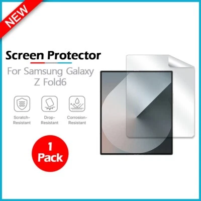B2G1 FREE LCD Clear HD Hydrogel Film Screen Protector for Samsung Galaxy Z Fold6 - Image 1 of 4
