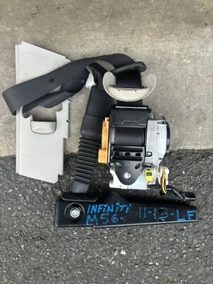 Infiniti-M56-M37-Cinturón de seguridad delantero-lado del conductor-2011-2012-2013-color negro Foto 1 de 2