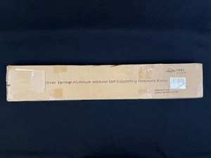 Silver Spring 3.25" Aluminum Modular Threshold Ramp Portable Wheelchair Scooter - Picture 1 of 4