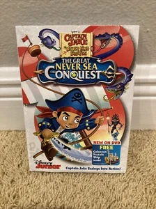 Captain Jake and the Never Land Pirates: The Great Never Sea Conquest DVD DISNEY - Imagen 1 de 5