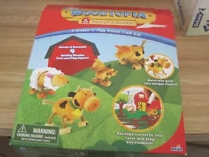Woodtopia Barnyard Buddies - A Create N Play Animal Craft Kit - Picture 1 of 2