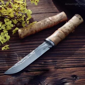 Japanese Style Katana Knife SKD-11 Steel Ninja Hunting Samurai Warrior Bushido - Picture 1 of 19