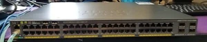 Cisco WS-C2960X-48FPS-L 48 Port PoE+ 2960X Gigabit Switch - Picture 1 of 7
