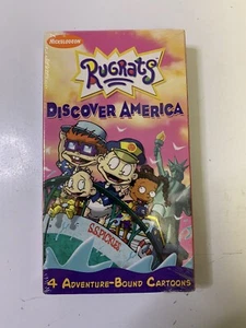 RugRats Discover America Nickelodeon VHS Sealed Ultra Rare - Picture 1 of 6