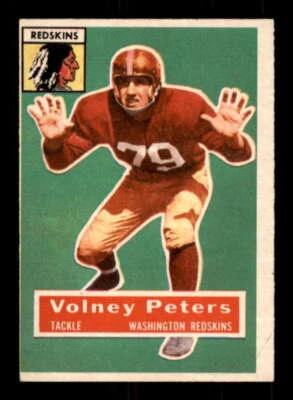 1956 Topps #73 Volney Peters VGEX SP Redskins 543752 - Image 1 of 2